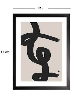 Cuadro decorativo Sombras Abstractas VIII de Fábrica Galería