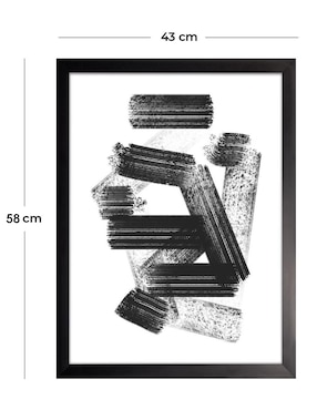 Cuadro decorativo Sombras Geométricas VII de Fábrica Galería