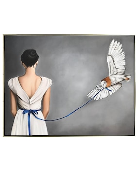 Pintura de Lune Art Gallery elaborada a mano de la colección Surrealismo