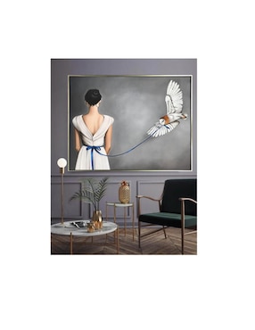 Pintura de Lune Art Gallery elaborada a mano de la colección Surrealismo