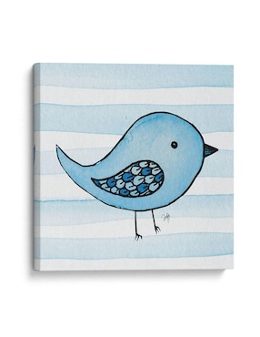 Imagen de producto Litografía Canvas Lab Little Bird técnica Impresión