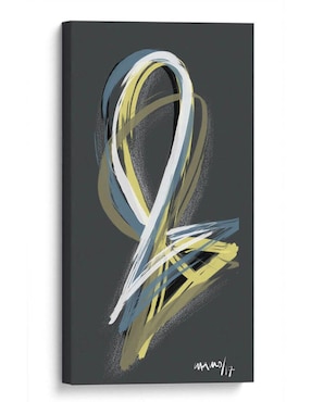 Litografía Canvas Lab Pez Boca Arriba técnica Impresión