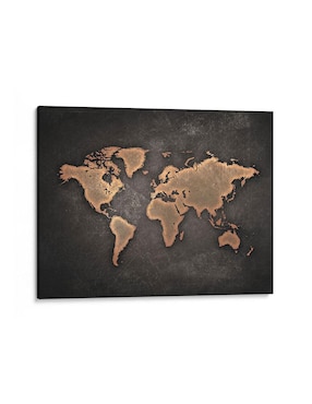 Imagen de producto Litografía Canvas Lab Mapa Elegante técnica Impresión