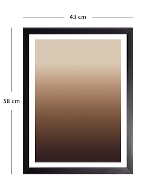 Cuadro decorativo Degradado 010 de Fábrica Galería