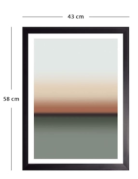 Cuadro decorativo Degradado 009 de Fábrica Galería