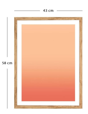 Cuadro decorativo Degradado 013 de Fábrica Galería