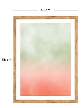 Cuadro decorativo Degradado 016 de Fábrica Galería