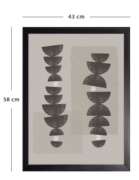 Cuadro decorativo Figuras 015 de Fábrica Galería