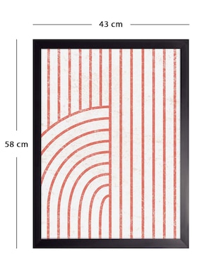 Cuadro decorativo Juego Geométrico 020 de Fábrica Galería