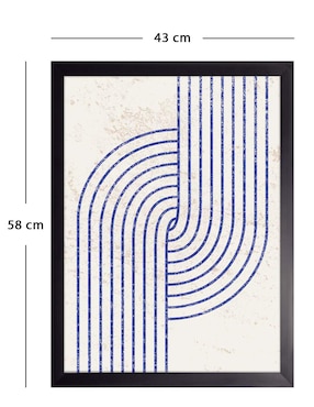 Cuadro decorativo Juego Geométrico 012 de Fábrica Galería