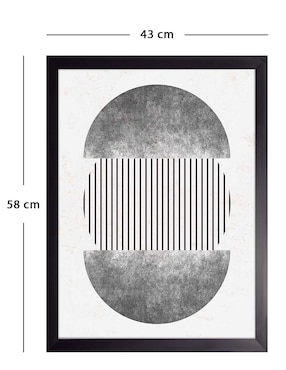 Cuadro decorativo Juego Geométrico 024 de Fábrica Galería