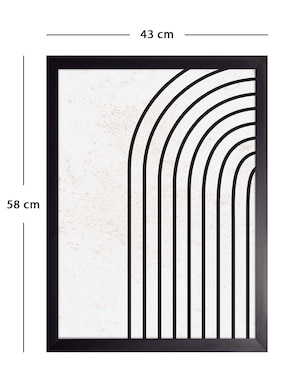 Cuadro decorativo Juego Geométrico 016 de Fábrica Galería