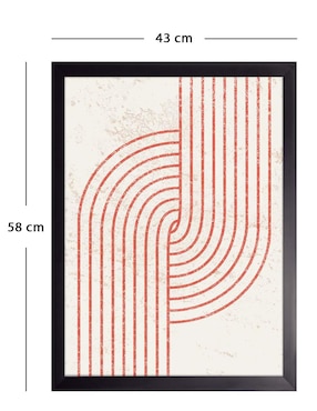 Cuadro decorativo Juego Geométrico 011 de Fábrica Galería