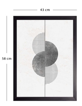 Cuadro decorativo Juego Geométrico 027 de Fábrica Galería