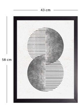 Cuadro decorativo Juego Geométrico 026 de Fábrica Galería