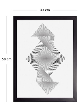Cuadro decorativo Juego Geométrico 031 de Fábrica Galería