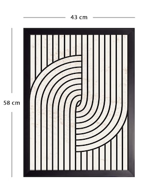 Cuadro decorativo Juego Geométrico 013 de Fábrica Galería
