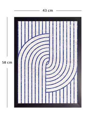 Cuadro decorativo Juego Geométrico 015 de Fábrica Galería