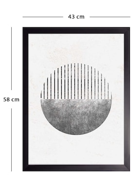 Cuadro decorativo Juego Geométrico 022 de Fábrica Galería