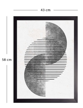 Cuadro decorativo Juego Geométrico 025 de Fábrica Galería