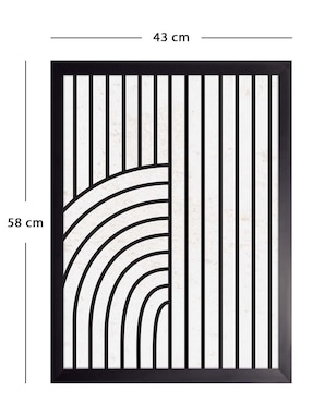 Cuadro decorativo Juego Geométrico 019 de Fábrica Galería