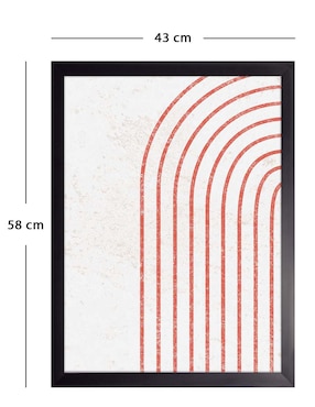 Cuadro decorativo Juego Geométrico 017 de Fábrica Galería