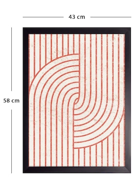 Cuadro decorativo Juego Geométrico 014 de Fábrica Galería