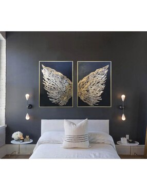 Set de 2 pinturas Lune Art Gallery