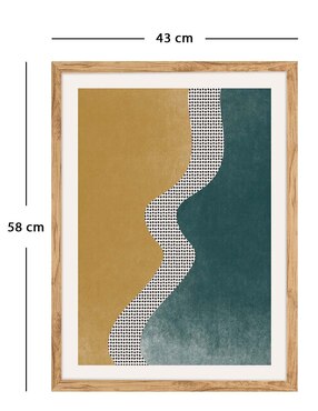 Litografía Fábrica Galería Abstracción 008 técnica Impresión