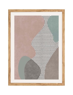 Litografía Fábrica Galería Abstracción 007 técnica Impresión