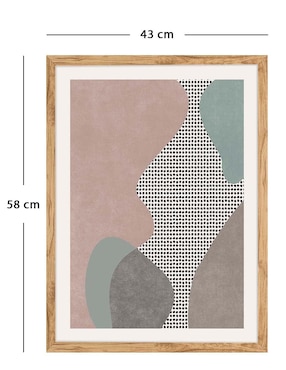 Litografía Fábrica Galería Abstracción 007 técnica Impresión