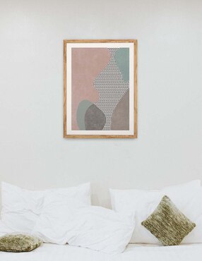 Litografía Fábrica Galería Abstracción 007 técnica Impresión