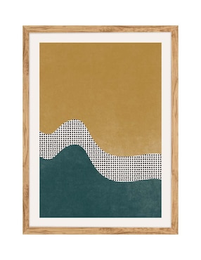 Litografía Fábrica Galería Abstracción 009 técnica Impresión