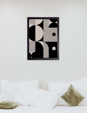 Litografía Fábrica Galería Abstracción 015 técnica Impresión
