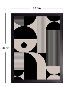 Litografía Fábrica Galería Abstracción 016 técnica Impresión