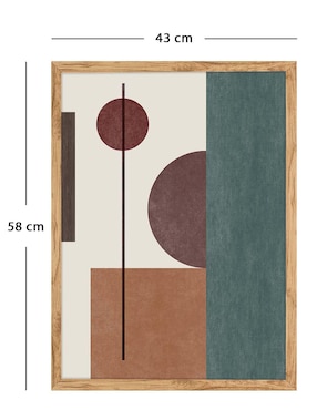 Litografía Fábrica Galería Abstracción 029 técnica Impresión