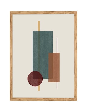 Litografía Fábrica Galería Abstracción 028 técnica Impresión