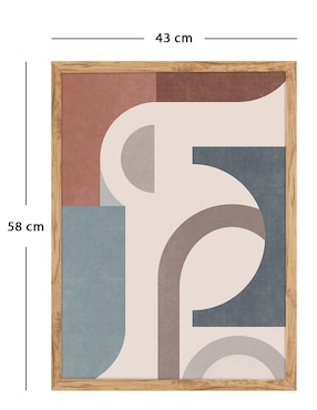 Litografía Fábrica Galería Abstracción 022 técnica Impresión
