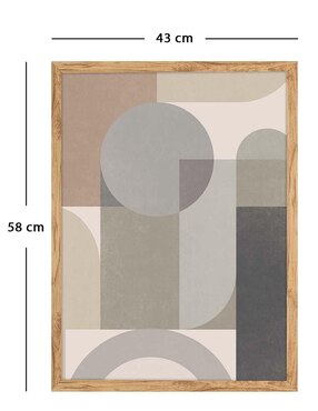 Litografía Fábrica Galería Abstracción 020 técnica Impresión
