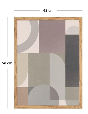 Litografía Fábrica Galería Abstracción 021 técnica Impresión