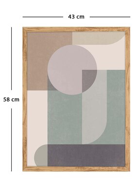 Litografía Fábrica Galería Abstracción 019 técnica Impresión