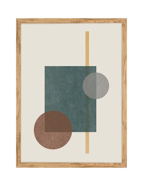 Litografía Fábrica Galería Abstracción 027 técnica Impresión