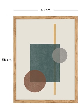 Litografía Fábrica Galería Abstracción 027 técnica Impresión