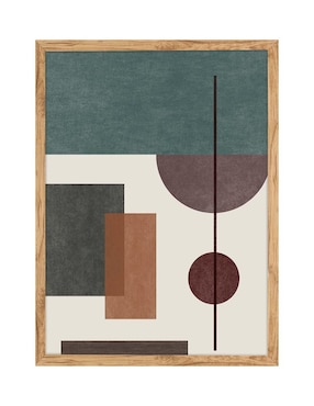 Litografía Fábrica Galería Abstracción 030 técnica Impresión