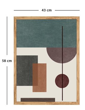 Litografía Fábrica Galería Abstracción 030 técnica Impresión
