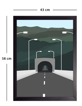 Litografía Fábrica Galería Paisajes Ilustrados 019 técnica Impresión