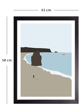Litografía Fábrica Galería Paisajes Ilustrados 009 técnica Impresión