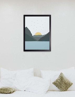 Litografía Fábrica Galería Paisajes Ilustrados 014 técnica Impresión