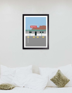 Litografía Fábrica Galería Paisajes Ilustrados 016 técnica Impresión