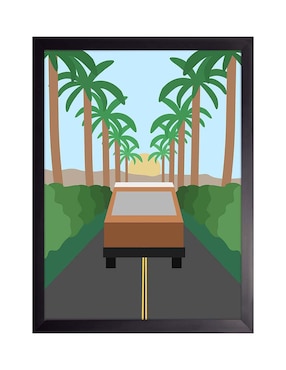 Litografía Fábrica Galería Paisajes Ilustrados 017 técnica Impresión